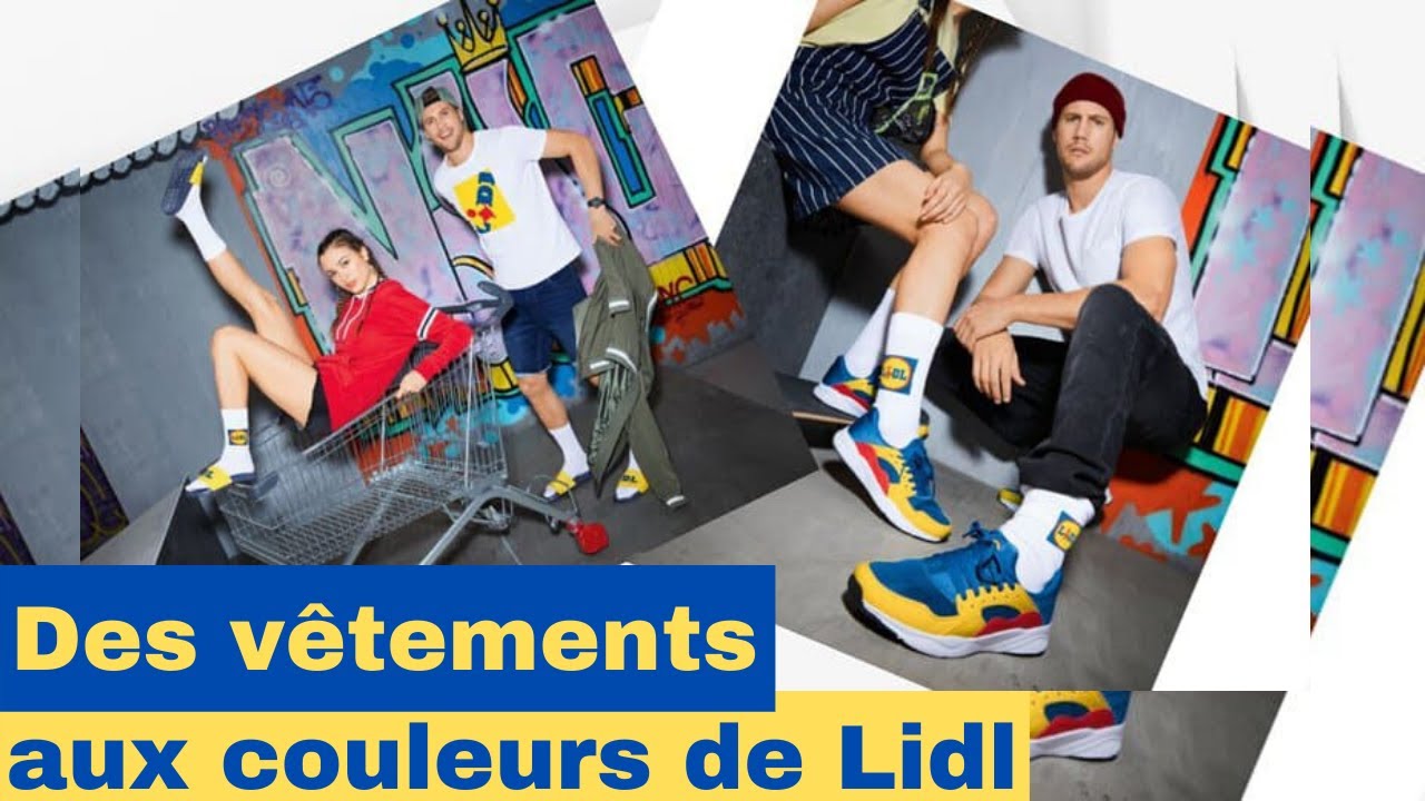 Lidl lance une collection: basket lidl - chaussure lidl - lidl sneakers -  YouTube