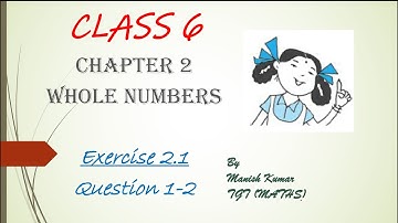 Class 6 || Exercise 2.1 ☆☆ QUESTION 1-2 ☆☆
