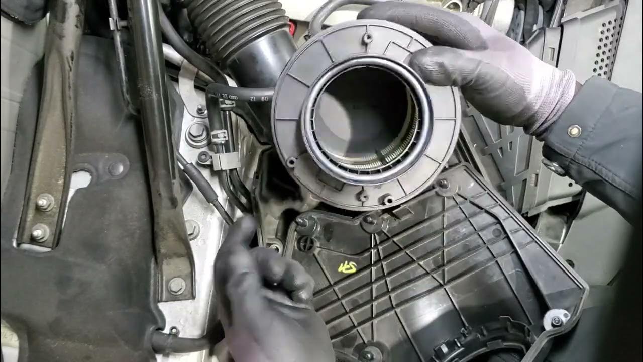 HOW TO REPLACE AUDI Q5 ENGINE AIR FILTER airfilter audiq5 