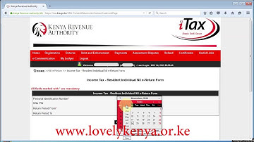 How to file Nil KRA Tax Returns in iTax System.mp4
