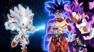 Shadic V2 OP(AF) VS Goku DBS V3.5 OP(AF) & Vegeta DBS V2 OP in Jump Force Mugen