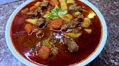 13 Hungarian Beef Goulash Soup Gulyasleves Recept Video Youtube