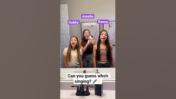 Thumbnail of Guess Who’s Singing… Adele Easy On Me Cover | Triple Charm #Shorts