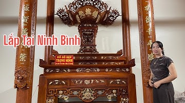 Tại Sao Lắp Đặt Nội Thất Nhà Thờ Từ Đường Gỗ Gõ Đỏ Là Lựa Chọn TỐT Nhất ?