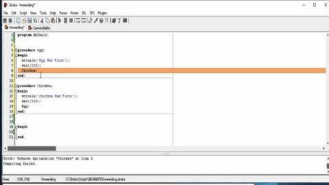 Absolute beginners, how to Script on a RSPS:lesson 6: How to forward procedures/functions