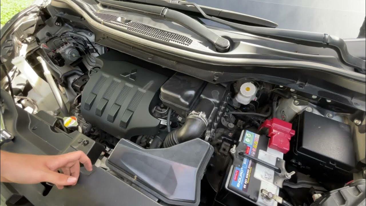 2019 Mitsubishi XPander Engine Air Filter Replacement YouTube