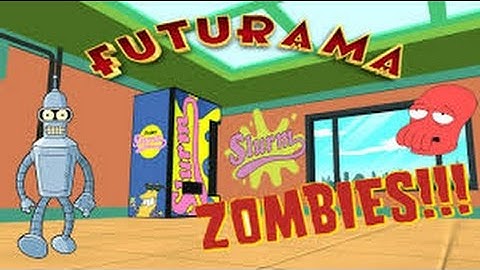 "AWESOME NEW MAP" Futurama Zombies: Call Of Duty Custom Zombies Gameplay #1