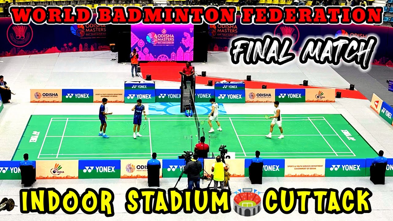WORLD BADMINTON FEDERATION (WBF) AT JAWAHARLAL NEHRU INDOOR STADIUM CUTTACK #viral #badminton #live 