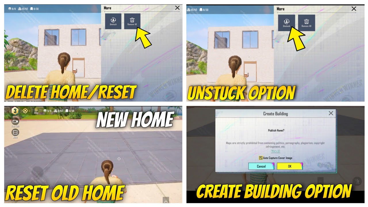 How To Delete Home Reset Again Pubg Home Pubg Me Ghar Ko Wapas Se how-to-delete-home-reset-again-pubg-home-pubg-me-ghar-ko-wapas-se