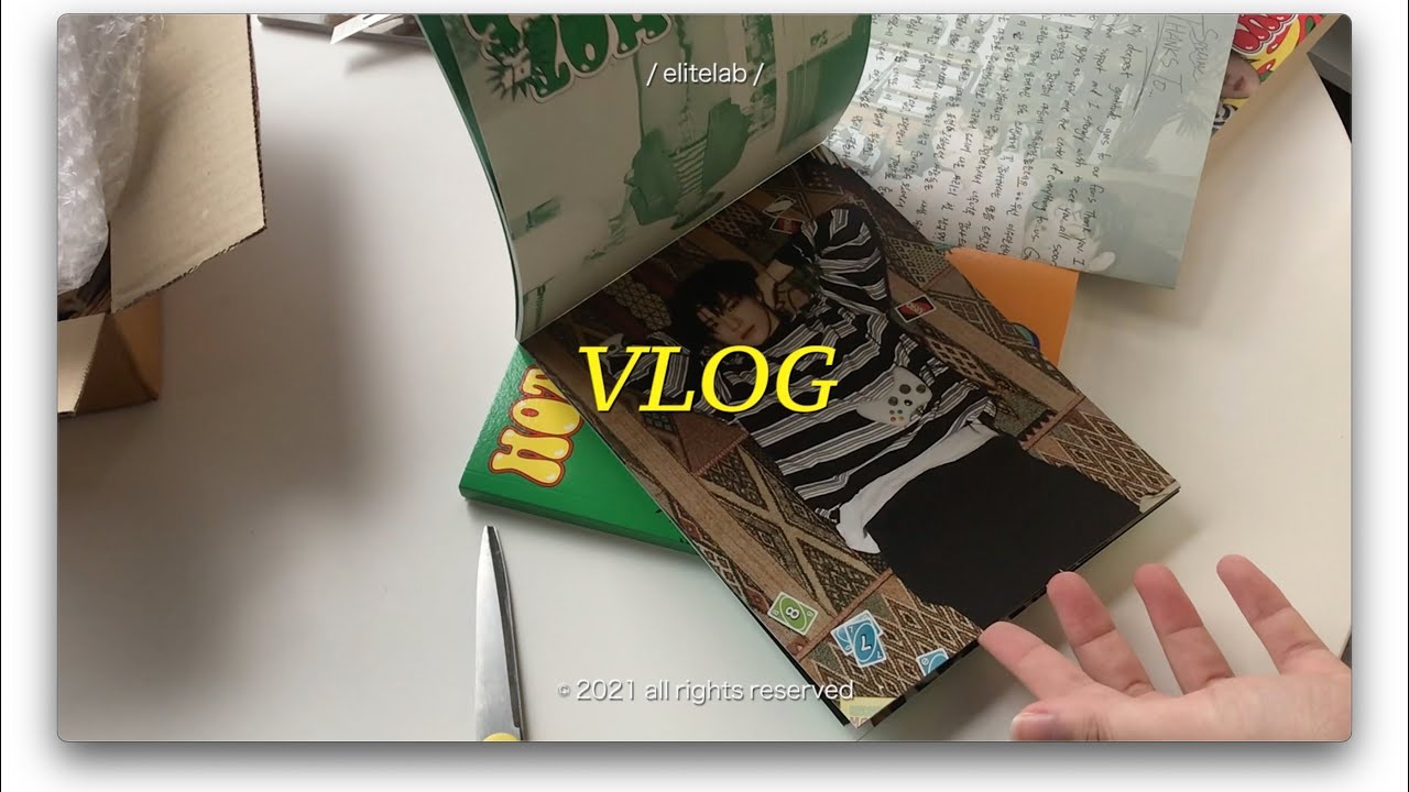 Vlog ep66 - unboxing,ตัดแปะน้องดรีม,ทำความสะอาดห้อง,แกะบั้มดรีมบอริ่ง #elitelab_