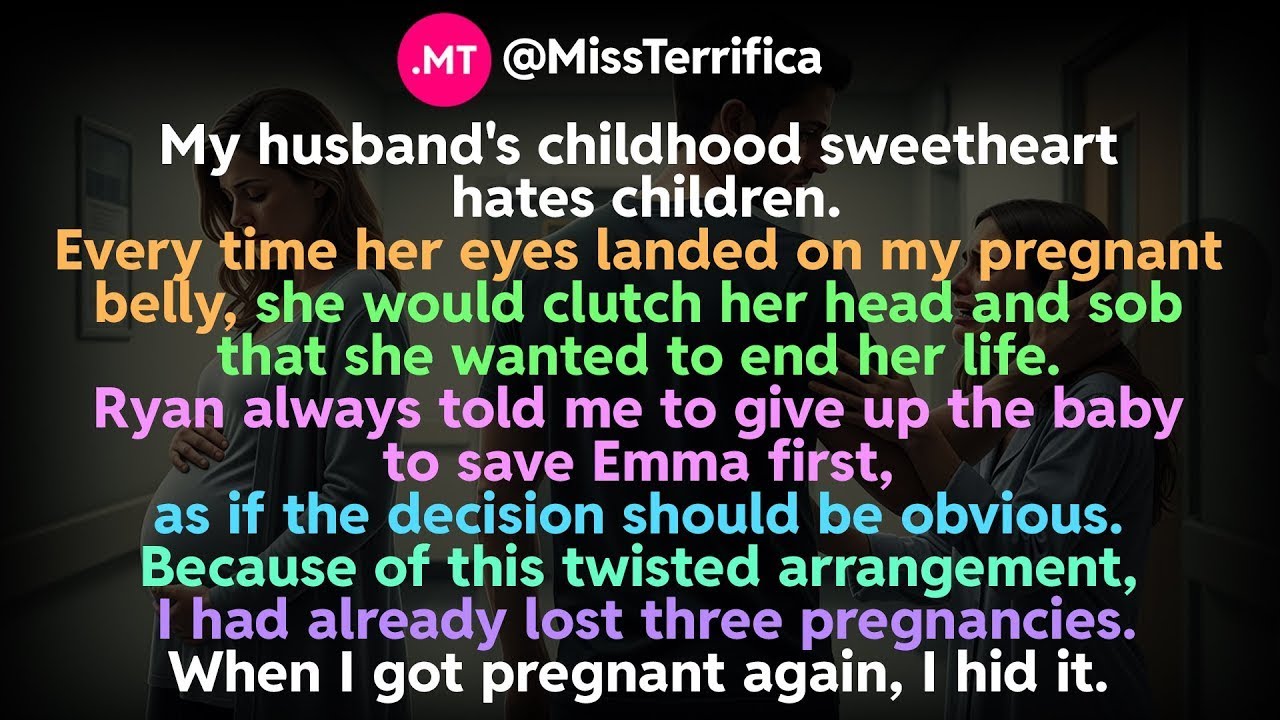 My husband's childhood sweetheart hates children