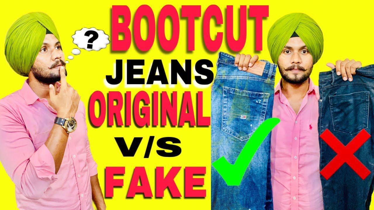 Bootcut jeans original vs fake | original levis vs fake | Jeans Real vs ...