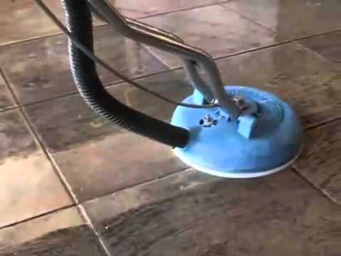 Tile Floor Cleaning - YouTube