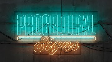 Procedural Signs Addon