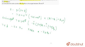 A particle with charge `7.80 muC` is moving with velocity `v = - (3.80 xx 10^3 m/s)hatj`. The ma...