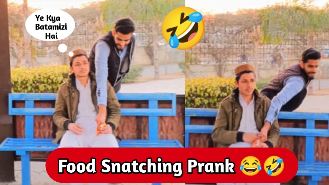 Food Snatching Prank😂 | Prank Gone wrong 😱 - YouTube