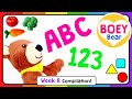 Preschool Learning Videos for 3 year olds (Educational videos for 3 year old online) | Boey Bear