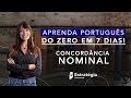 Semana Especial Aprenda Português do Zero em 7 dias: Concordância Nominal - Prof. Adriana Figueiredo