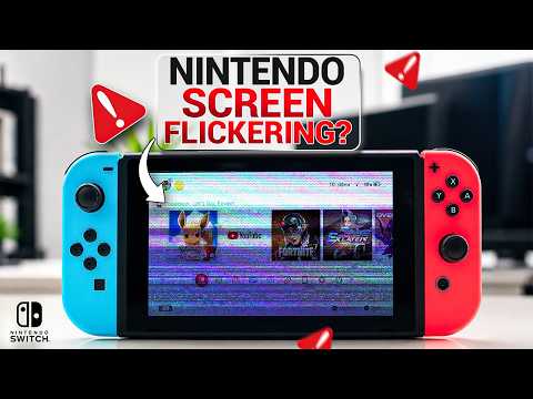Nintendo Switch Lite Screen Light Keeps Glitching - Full Repair