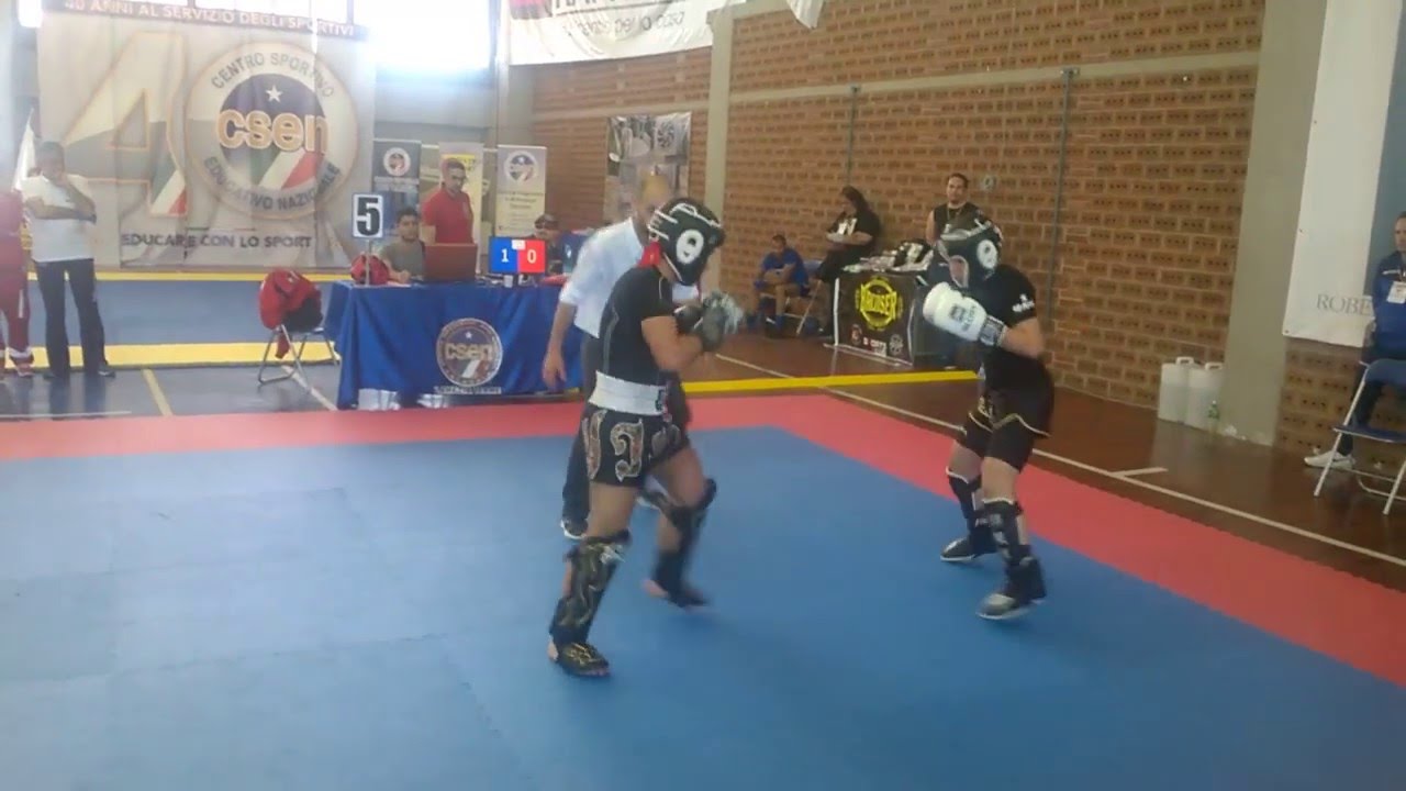 KICK BOXING Kick-light cadetti / senior - YouTube