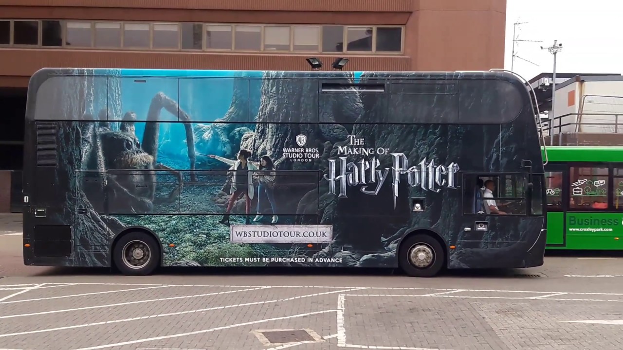 WARNER BROS. STUDIO TOUR LONDON 2018 - BUS (FROM WATFORD JUNCTION