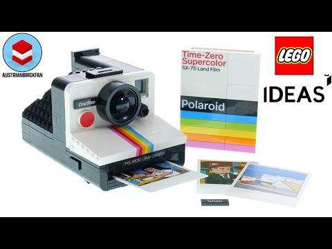 LEGO Ideas 21345 Polaroid OneStep SX-70 Camera – LEGO Speed Build