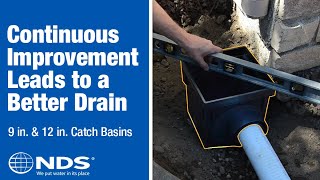 Drain It Now | Meet the Redesigned 9 & 12 in. NDS Catch Basins