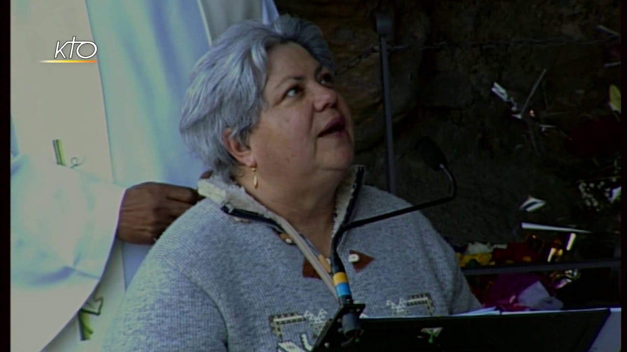 Chapelet à Lourdes du 22 février 2019 prière universelle mariage
