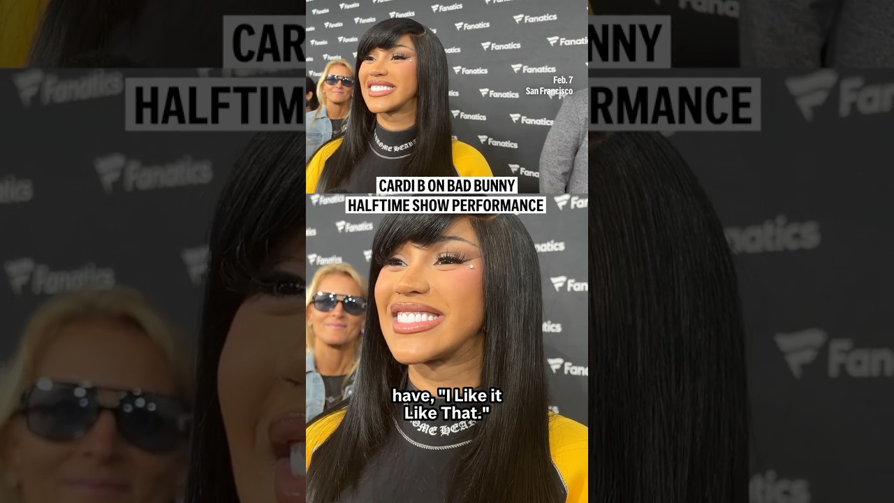 Cardi B on Bad Bunny Halftime Show performance