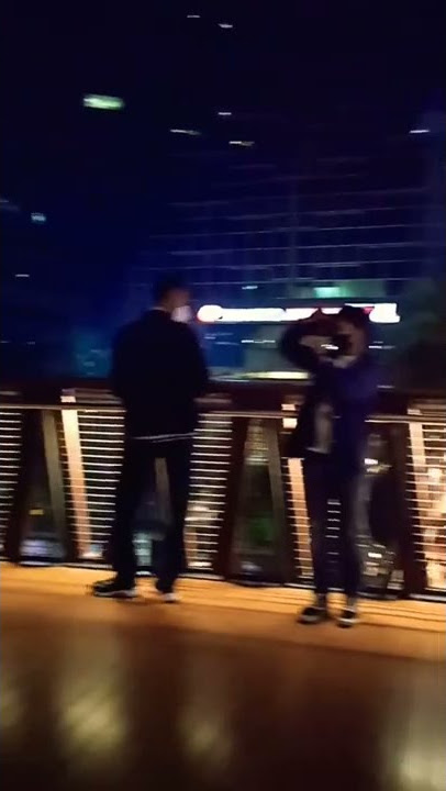 liburan malam hari jpo pinisi jakarta#shorts