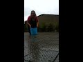 Miss G's clumsy Ice Bucket Challenge