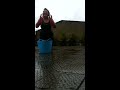 Miss G's clumsy Ice Bucket Challenge