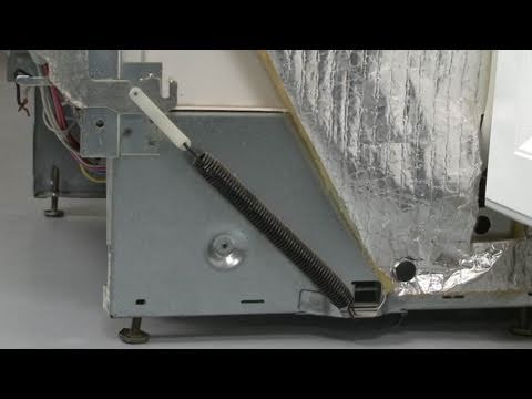 How To Remove The Door From A Dishwasher Youtube