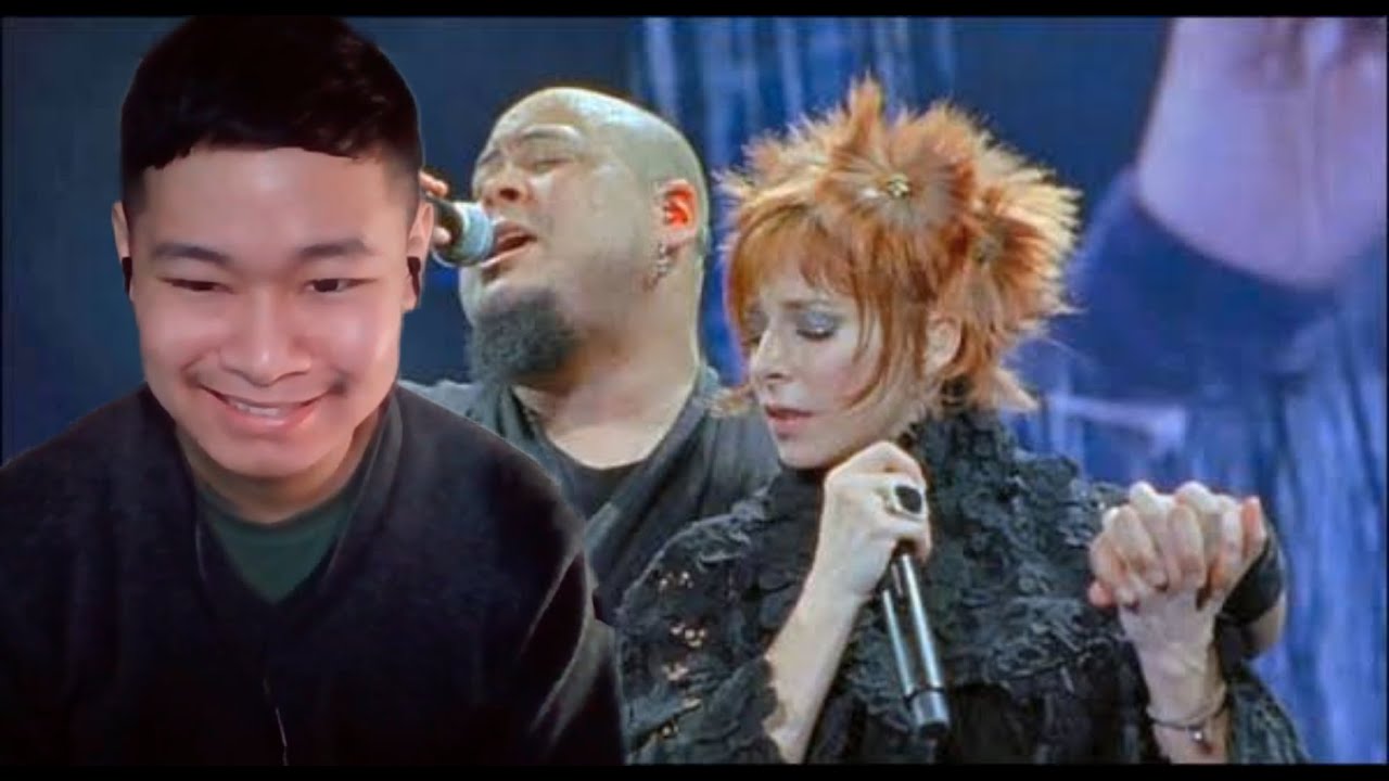 Mylene Farmer  - Les Mots (live) | Ricky life reaction