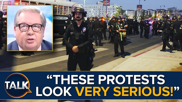 "People Are Mobilising Around America" | Marines On Standby As Protests In Los Angeles Continue