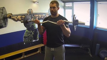 EZ-Bar Curls