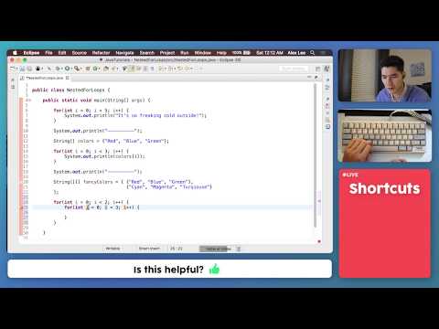 Video: Bagaimanakah nested for loops berfungsi di Java?