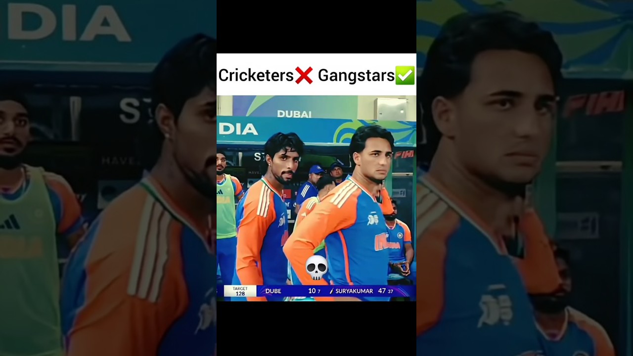 Cricketer❌Gangster✅ 