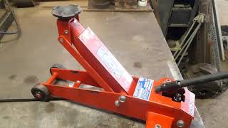 riparazione cric a carrello omcn - hidraulic floor jack repair