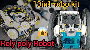 Roly poly bot Robot 13in1solar Robot kit assembly elections