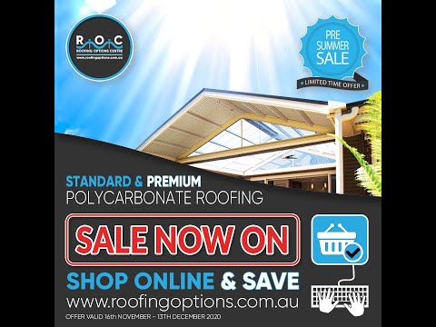 Pre-Summer Sale - Polycarbonate Roofing