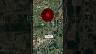 Oil leak at well site in central Alberta