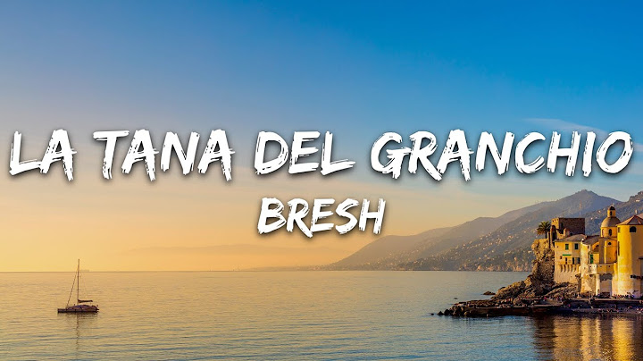 Bresh - La tana del granchio (Sanremo 2025) [Testo/Lyrics]