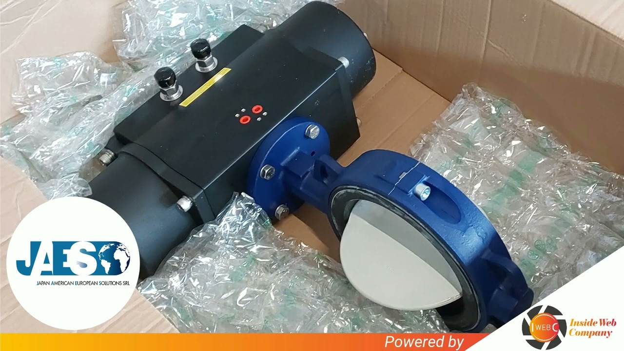 KEYSTONE F79E-065 (INSTOCK) BUTTERFLY VALVE DN200 WITH PNEUMATIC ACTUATOR
