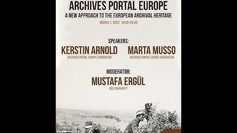 Archives Portal Europe: A New Approach to the European Archival Heritage