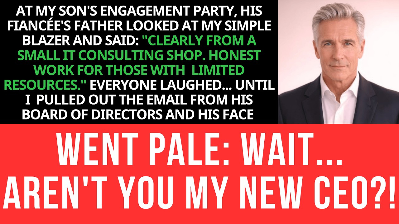 At My Son's Engagement Party, His Future Father-In-Law Mocked My 