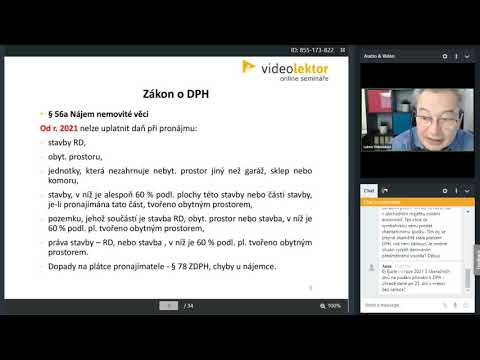 Video: Jak Sledovat DPH V Roce