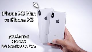 TEST de BATERÍA iPhone XS vs iPhone XS Max en 2022 😱 ¿Cuantas HORAS DA? 🤔  - RUBEN TECH ! 