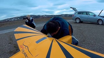 Maiden flight Piper J3 cub scala 1/4