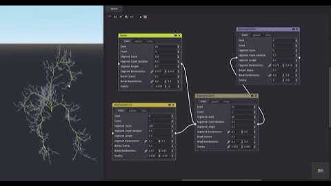 Nodebased Tree Generator Test #2